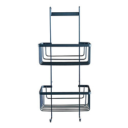 Paris Prix Serviteur de Douche 2 Niveaux Filaire Premium 60cm Noir