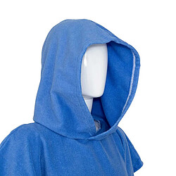 Atmosphera Poncho de Plage en Microfibre Azul 80x100cm Bleu