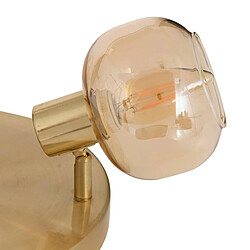 Atmosphera Plafonnier 3 Spots Orientables Pilia 25cm Doré