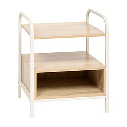 Five Simply Smart Table de Chevet Avec Niche Curvy 50cm Naturel