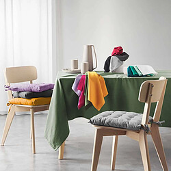 Paris Prix Lot de 3 Serviettes de Table Mistral 40x40cm Bordeaux