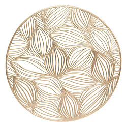 Atmosphera Set de Table Rond Ajouré Automne 38cm Doré