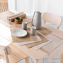 Avis Paris Prix Lot de 2 Sets de Table Danity 33x45cm Beige