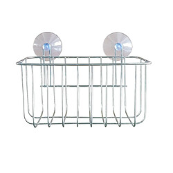 Paris Prix Panier de Douche Ventouse Filaire Basic 22cm Chrome