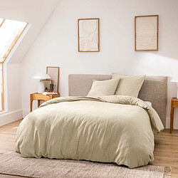 Paris Prix Parure de Lit 3 Pièces Meline 240x220cm Sable
