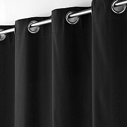 Paris Prix Rideau à Oeillets Shana 140x240cm Noir