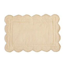 Secret De Gourmet Set de Table Boutis The Floral 30x45cm Beige