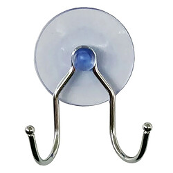 Paris Prix Double Crochets Ventouse Filaire Basic 7cm Chrome