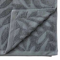 Atmosphera Serviette de Toilette Tencel 50x90cm Gris Foncé
