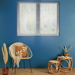 Atmosphera Lot de 2 Rideaux Voilage Moly 60x90cm Blanc