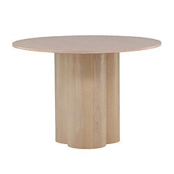 Paris prix Table à manger ronde - Naturel