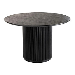 Paris Prix Table de Repas Design en Bois Vincent 120cm Noir