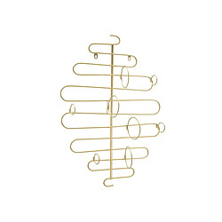 Paris Prix Porte-Bouteille Mural 4 Emplacements Alid 72cm Or