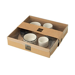 Avis Paris Prix Service Apéritif 7 Pièces Avery 29cm Noir & Blanc