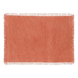 Secret De Gourmet Set de Table Déco Maha 30x45cm Terracotta