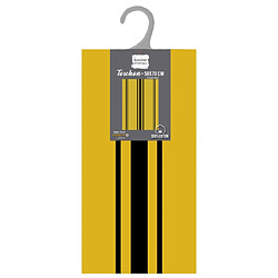 Paris Prix Torchon en Coton Tissé Comptoir 50x70cm Jaune pas cher