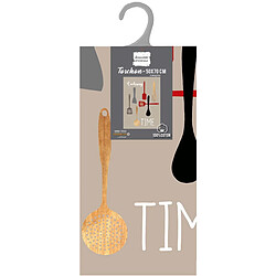 Paris Prix Torchon de Cuisine Cooking Time 50x70cm Beige pas cher