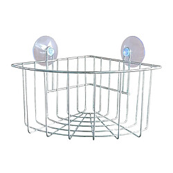 Paris Prix Panier de Douche Angle Ventouse Filaire Basic 19cm Chrome
