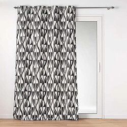 Paris Prix Rideau à Œillets Ikaris 140x260cm Noir & Blanc