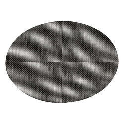 Secret De Gourmet Set de Table Ovale Maoli 35x48cm Noir