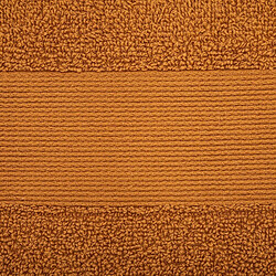 Atmosphera Serviette de Toilette Confort 50x90cm Cannelle