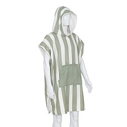 Atmosphera Poncho de Plage en Microfibre Wili 80x100cm Vert Céladon