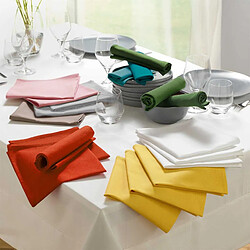Acheter Paris Prix Lot de 3 Serviettes de Table Initia 40x40cm Jaune