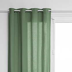 Atmosphera Rideau à Oeillets Everly 135x240cm Vert Céladon