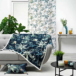 Avis Douceur D'Interieur Rideau à Œillets Imprimé Fabulous 140x260cm Bleu