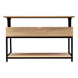 Avis Five Simply Smart Table Basse Relevable Aliaj 95cm Naturel