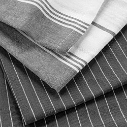 Paris Prix Lot de 2 Torchons Grand Chef 50x70cm Gris