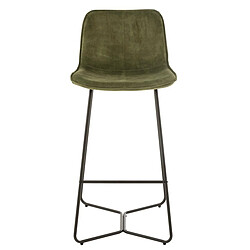 Paris Prix Chaise de Bar Design Laurent 103cm Vert