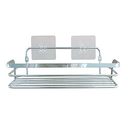 Paris Prix Panier de Douche Adhésif Filaire Premium 26cm Chrome