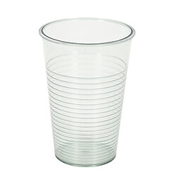 The Home Deco Factory Lot de 4 Gobelets Réutilisables Bain de Soleil 20cl Vert & Jaune pas cher