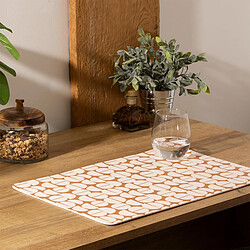 Atmosphera Set de Table Imprimé Fev 30x45cm Marron