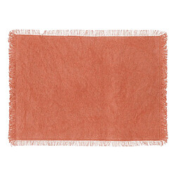 Secret De Gourmet Set de Table Déco Maha 30x45cm Terracotta 