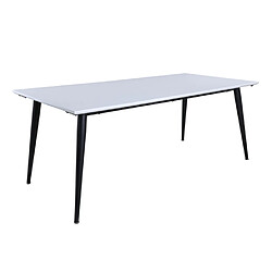 Paris prix table à manger extensible - Blanc