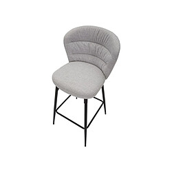 Paris Prix Lot de 2 Tabourets de Bar Losanna 108cm Gris pas cher