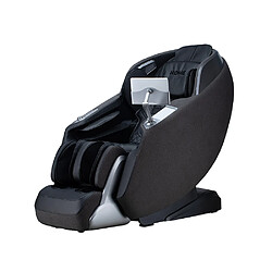 Home Deluxe Fauteuil de massage ALVINA avec rembourrage en tissu premium - noir