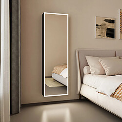 Home Deluxe Armoire à glace LED OSMO noir - 50 x 160 cm