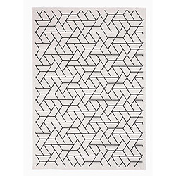 Acheter UnAmourDeTapis Un amour de tapis LYN2 R Reversible - 200x290 cm - Noir
