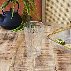 Avis The Home Deco Factory Lot de 6 Verres Réutilisables Sabah 42cl Transparent