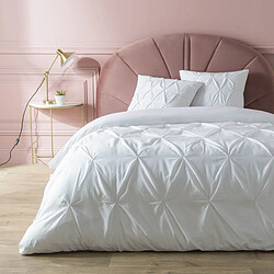 Paris Prix Parure de Lit 3 Pièces Heloise 260x240cm Blanc