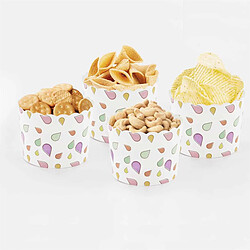 Avis The Home Deco Factory Lot de 6 Coupelles de Présentation Illus 7cm Blanc