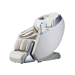 Home Deluxe Fauteuil de massage ALVINA avec rembourrage en tissu premium - Beige