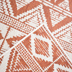 Acheter UnAmourDeTapis Un amour de tapis LYN2 BG REVERSIBLE - 80x150 cm - Rouge