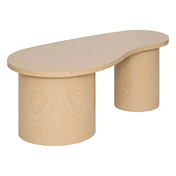 Atmosphera Lot de 2 Tables Basses Soleya 99cm Naturel