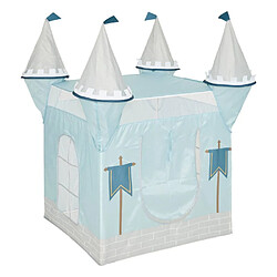 Atmosphera Tente enfant château fort - Bleu