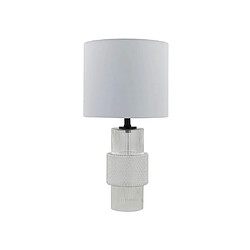 Home Deluxe Grande lampe de table en verre YUKI - Transparent