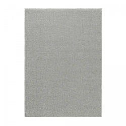 UnAmourDeTapis tapis salle à manger 240x340 tissé crème rectangle motif uni SOULA
